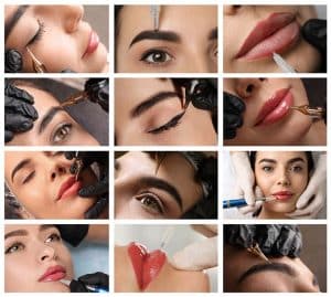 سوالات آرایشگر دائم صورت زنانه