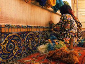 نمونه سوالات قالی بافی درجه 1