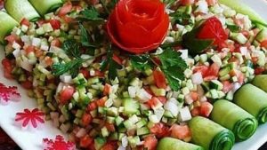 نمونه سوالات سالادسازی و اردوسازی