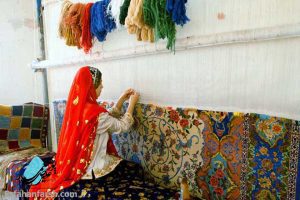 نمونه سوالات قالی بافی درجه 1
