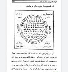 کتاب طلسمات نقشبندی ( خزینه الاسرار و کشف الاخفا )
