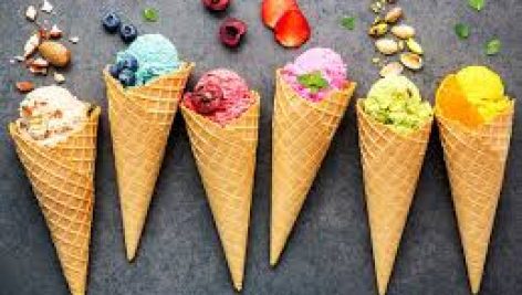 کتاب خوردنی های خوشمزه با بستنی